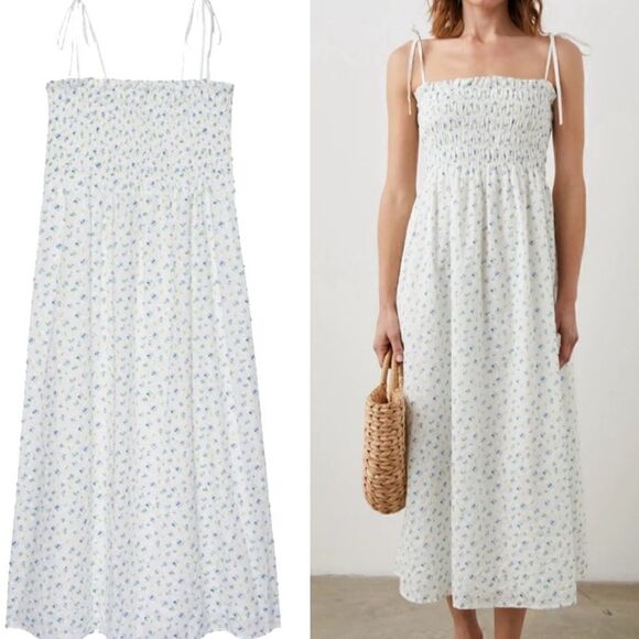 NWT RAILS Faith Dress in Bluebell Eyelet XXL - Picture 1 of 8